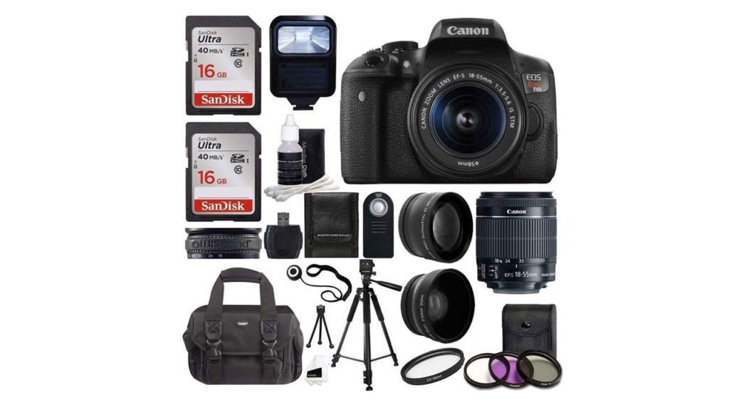 Canon EOS Rebel T6i SLR Camera