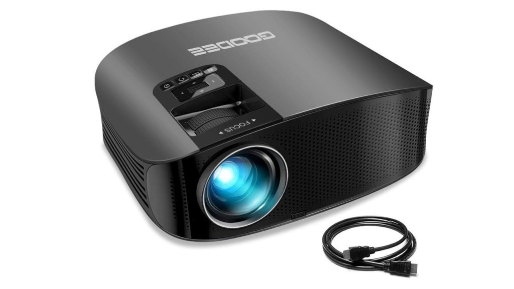 Projector GooDee Video Projector Outdoor Movie