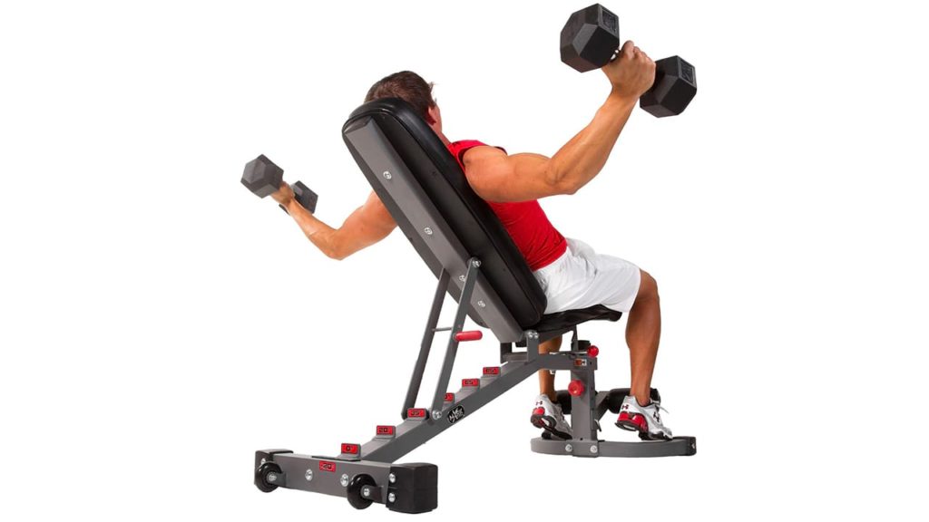 XMark Fitness Adjustable FID Weight Bench