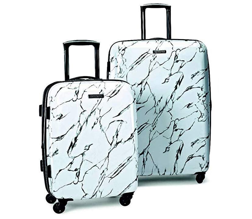 American Tourister Moonlight Expandable Hardside Luggage with Spinner Wheels