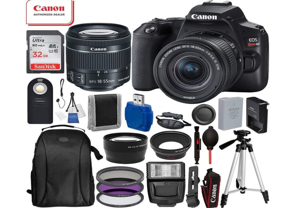 Canon EOS Rebel SL3 DSLR Camera