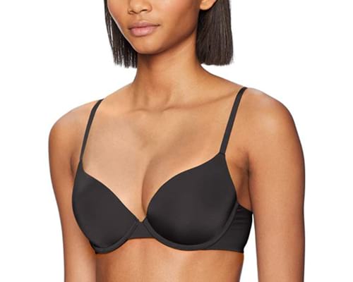 Amazon Brand - Mae Womens Uplift Plunge T-Shirt Bra