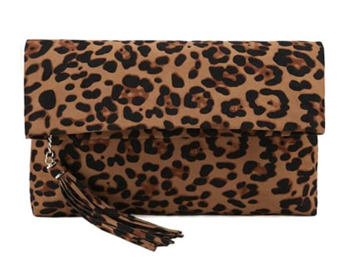 Charming Tailor Leopard Clutch Bag for Women