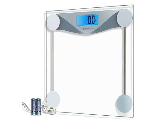 Etekcity Digital Body Weight Bathroom Scale with Body Tape Measure