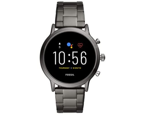 Fossil Gen 5 Carlyle Stainless Steel Touchscreen Smartwatch with Speaker