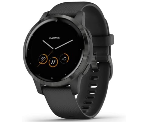 Garmin vivoactive 4S, Smaller-Sized GPS Smartwatch, Features Music, Body Energy Monitoring