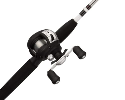 Shakespeare Alpha Medium 6' Low Profile Fishing Rod and Bait Cast Reel