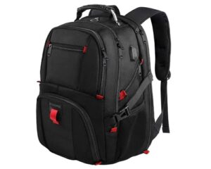 YOREPEK 18.4 Laptop Backpack,Large Backpacks Fit Most 18 Inch Laptop with USB Charger Port