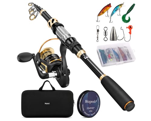 Magreel Telescopic Fishing Rod and Reel Combo