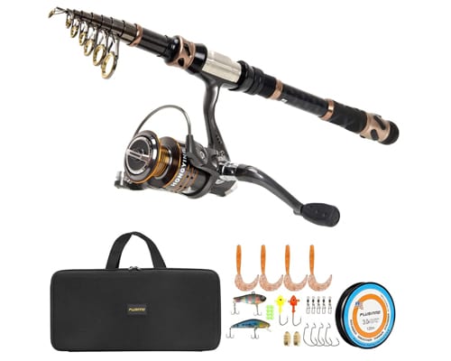 PLUSINNO Fishing Rod and Reel Combos