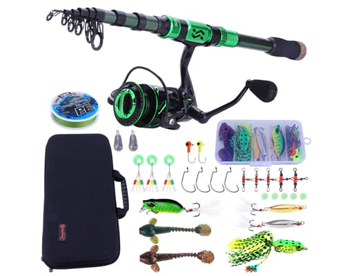 Sougayilang Fishing Rod and Reel Combos