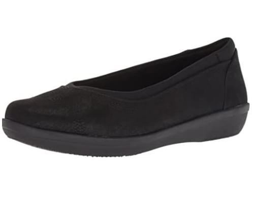 Clarks Womens Ayla Low Ballet Flat