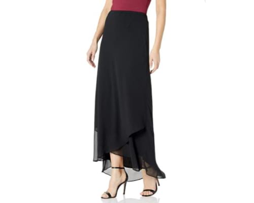 Alex Evenings Womens Long Dress Skirt